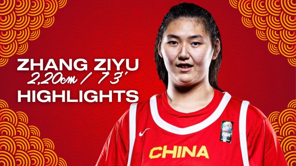 14Year Old 7'2 Zhang Ziyu Goes Viral After FIBA U18 Women's Asia Cup Debut