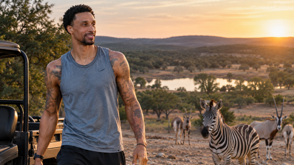 George Hill’s Texas Ranch Has Become A 1,000-Animal Wildlife Haven